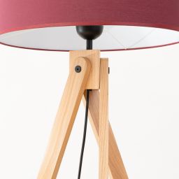 Sollux Lighting Natt lampa stojąca 1x15 W burgund SL.1907
