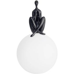 Step Into Design Woman lampa stołowa 1x40 W biała ST-6020-CBLACK