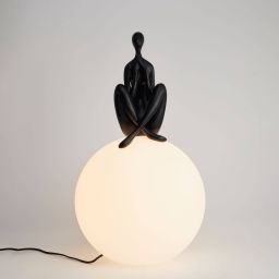Step Into Design Woman lampa stołowa 1x40 W biała ST-6020-CBLACK
