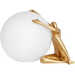 Step Into Design Woman lampa stołowa 1x40 W złota ST-6022-A GOLD
