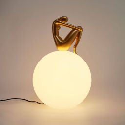 Step Into Design Woman lampa stołowa 1x40 W złota ST-6022-B GOLD