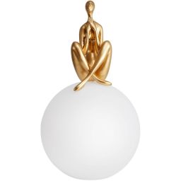 Step Into Design Woman lampa stołowa 1x40 W złota ST-6022-CGOLD