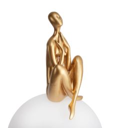Step Into Design Woman lampa stołowa 1x40 W złota ST-6022-CGOLD
