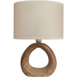 Strühm Golf lampa stołowa 1x25 W brązowa-beżowa 03205