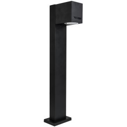 Strühm Forest lampa stojąca zewnętrzna 1x35 W czarna 03604