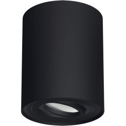 Strühm Hary lampa podsufitowa 1x W czarna 03713