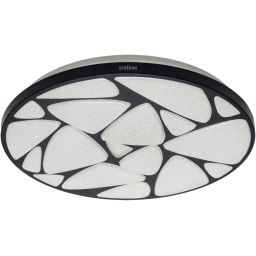 Strühm Mineral plafon 1x48 W czarny 03726