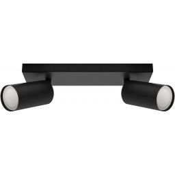 Strühm Manam lampa podsufitowa 2x35 W czarna 03764