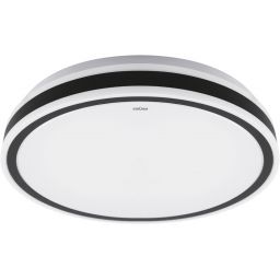 Strühm Aurelia plafon 1x48 W biały-czarny 03776