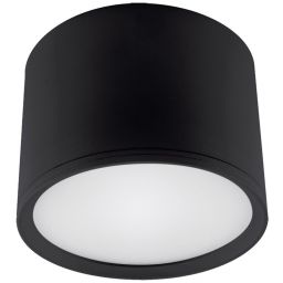 Strühm Rolen lampa podsufitowa 1x7 W czarna 03780