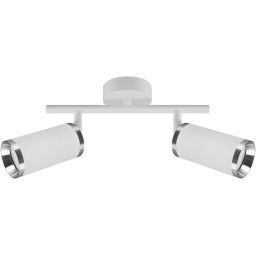 Strühm Frida lampa podsufitowa 2x35 W biała/chrom 04200