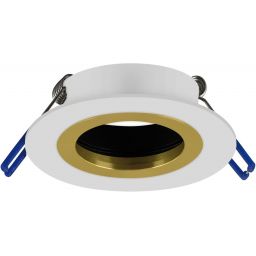 Strühm Pluto lampa do zabudowy 1x35 W biała-złota 04236