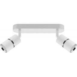 Strühm Dior lampa podsufitowa 2x35 W biała/chrom 04261