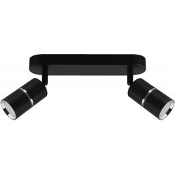 Strühm Dior lampa podsufitowa 2x35 W czarna/chrom 04262