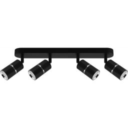 Strühm Dior lampa podsufitowa 4x35 W czarna-chrom 04266