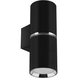 Strühm Dior kinkiet 2x35 W czarny/chrom 04268