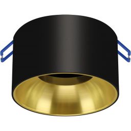 Strühm Panama lampa do zabudowy 1x35 W czarna-złota 04272