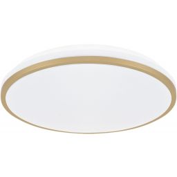 Strühm Linus plafon 1x12 W biały-złoty 04346