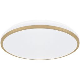 Strühm Linus plafon 1x18 W biały-złoty 04347