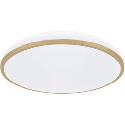 Strühm Linus plafon 1x24 W biały-złoty 04348