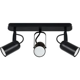 Strühm Lofta lampa podsufitowa 3x25 W czarna 04395