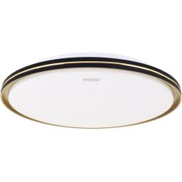 Strühm Fiesta plafon 1x24 W czarny-złoty 04570