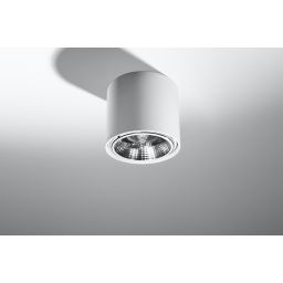 Sollux Lighting Tiube lampa podsufitowa 1x40W biała SL.0695