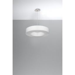 Sollux Lighting Saturno Slim lampa wisząca 5x60W biała SL.0749