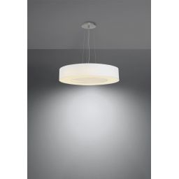 Sollux Lighting Saturno Slim lampa wisząca 5x60W biała SL.0749