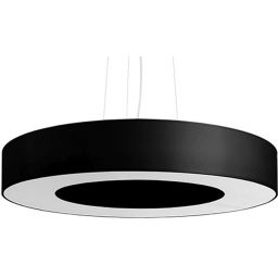 Sollux Lighting Saturno Slim lampa wisząca 5x60W czarna/biała SL.0750