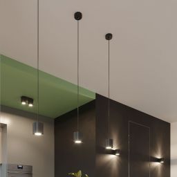 Sollux Lighting Orbis kinkiet 1x40W czarny SL.0048