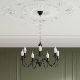 Sollux Lighting Minerwa lampa wisząca 5x40W czarna SL.0218