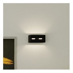 Sollux Lighting Lobo kinkiet 1x40W czarny SL.0204