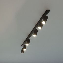 Sollux Lighting Ring lampa podsufitowa 4x40W czarna SL.0094