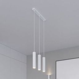 Sollux Lighting Lagos lampa wisząca 3x40W biała SL.0325