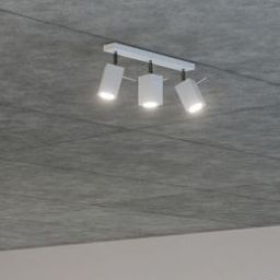 Sollux Lighting Merida lampa podsufitowa 3x40W biała SL.0097