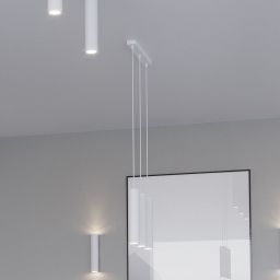 Sollux Lighting Lagos lampa wisząca 2x40W biała SL.0324