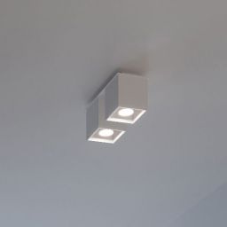 Sollux Lighting Quad 2 lampa podsufitowa 2x40W biała SL.0065