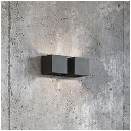 Sollux Lighting Quad 2 kinkiet 2x40W czarny SL.0657