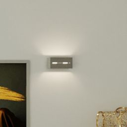 Sollux Lighting Lobo Maxi kinkiet 2x40W szary SL.0529