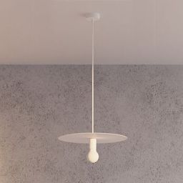 Sollux Lighting Flavio lampa wisząca 1x60W biała SL.0852