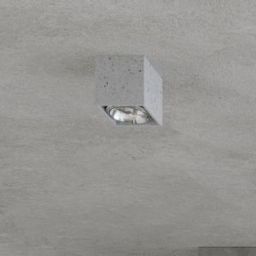 Sollux Lighting Valde lampa podsufitowa 1x40W szara SL.0646