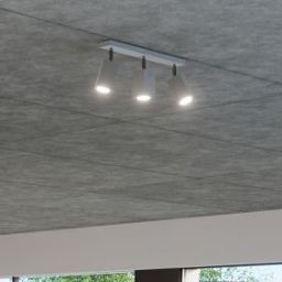 Sollux Lighting Merida 3 lampa podsufitowa 3x40W szara SL.0457