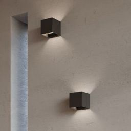 Sollux Lighting Luca kinkiet 1x6W LED czarny SL.0545