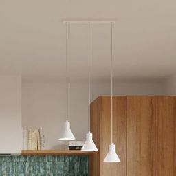 Sollux Lighting Taleja 3 lampa wisząca 3x60W biała SL.0984