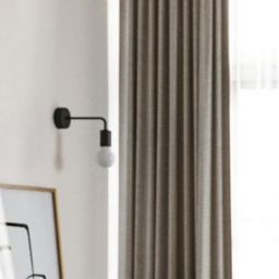 Sollux Lighting Duomo kinkiet 1x60W czarny SL.0306