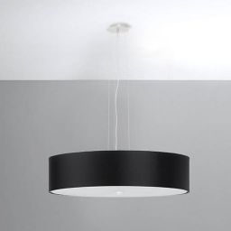 Sollux Lighting Skala lampa wisząca 5x60W czarna SL.0758
