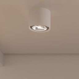 Sollux Lighting Kalu lampa podsufitowa 1x40W biała SL.0841