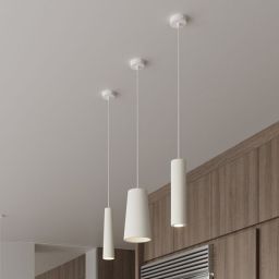 Sollux Lighting Nancy lampa wisząca 1x40W biała SL.0843