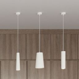 Sollux Lighting Electra lampa wisząca 1x40W biała SL.0845